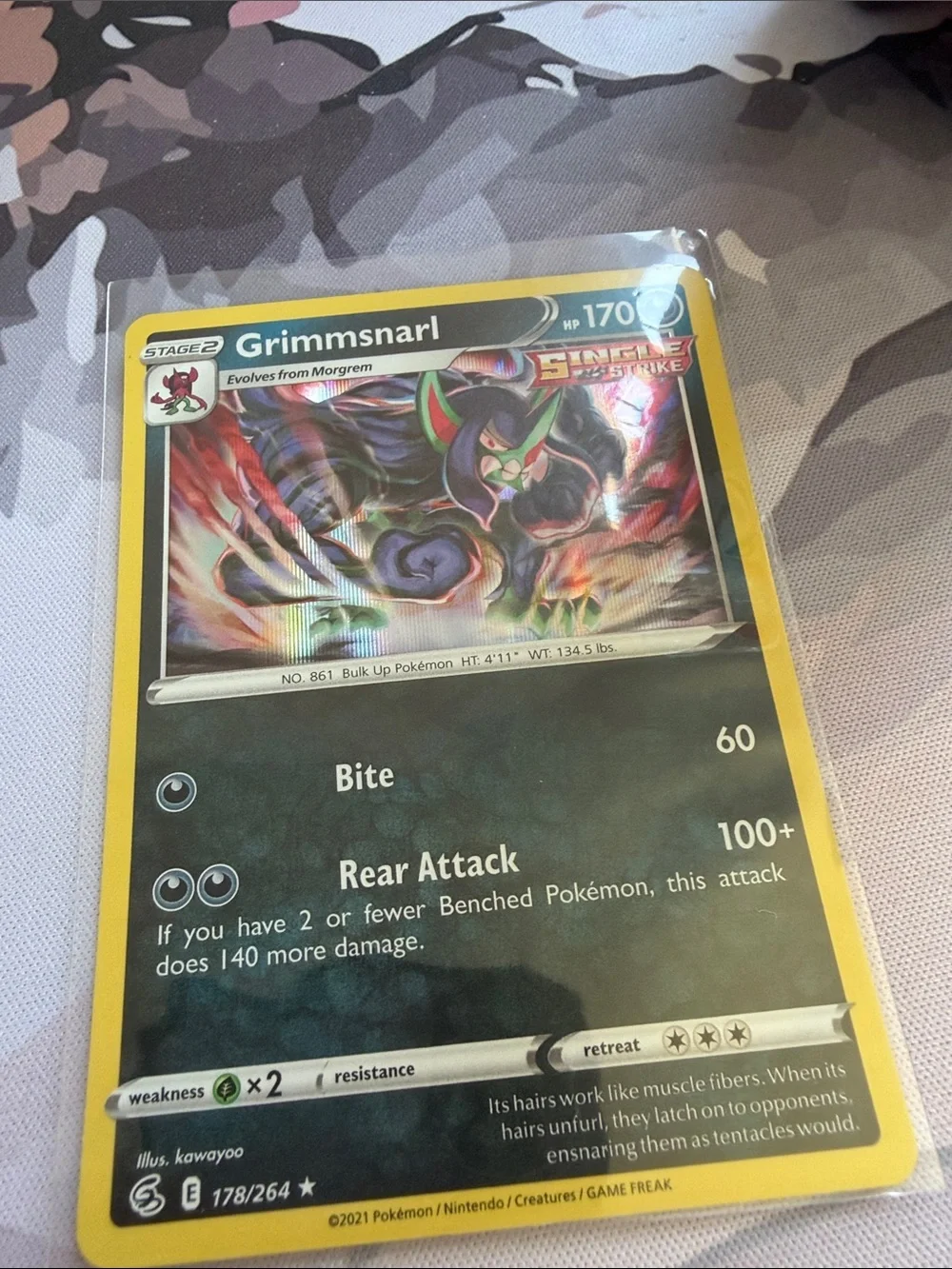 Morgrem & Grimmsnarl Evolution Pokémon Card Lot | 3 Cards ✨5/$25✨